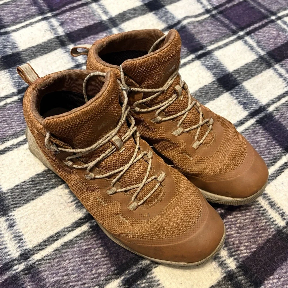 REI Co-op Flash Hiking Boots Men's Size 10 Brown Hydrowall Waterproofing - Picture 4 of 10